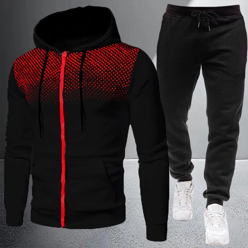 Outdoor Sport Winter Jacket - Autumn Winter High-end Men's Jacket Tracksuit