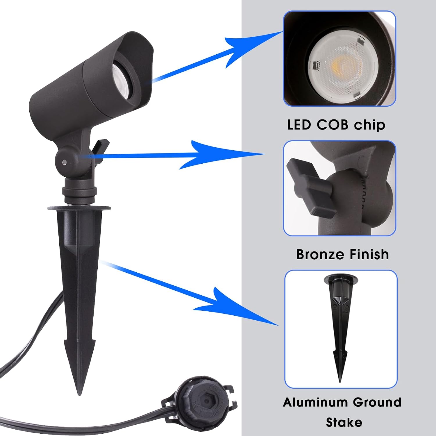 Low Voltage 12V LED Landscape  - Outdoor Spotlight ulasan dan harga