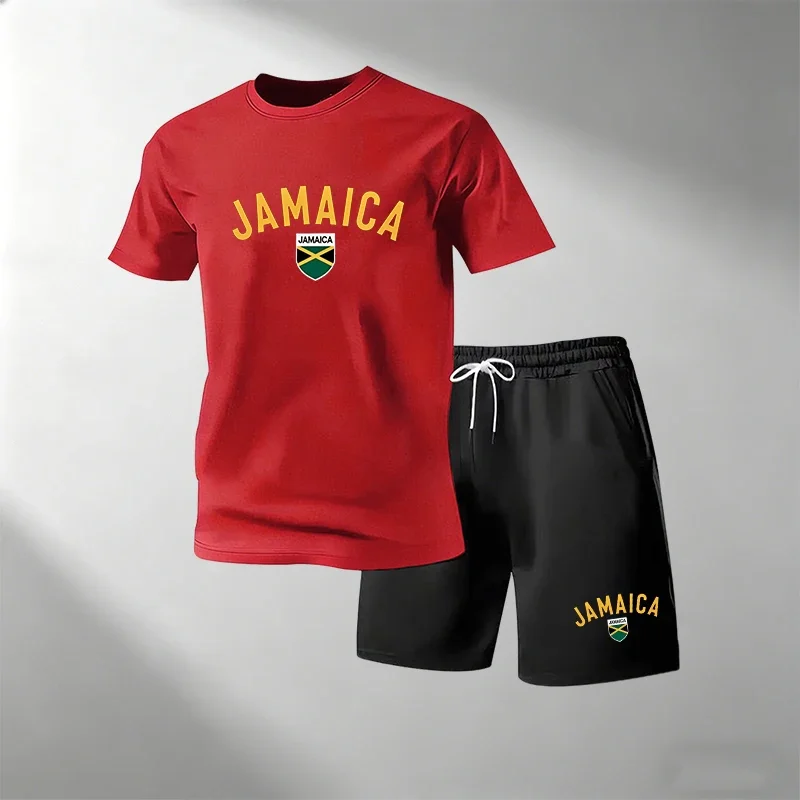 JAMAICA Summer Casual T-Shirts - Outdoor Sport Leisure ulasan dan harga