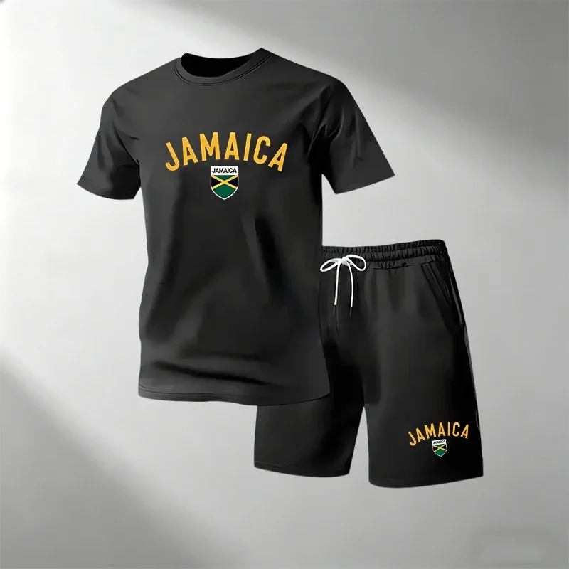 JAMAICA Summer Casual T-Shirts - Outdoor Sport Leisure ulasan dan harga