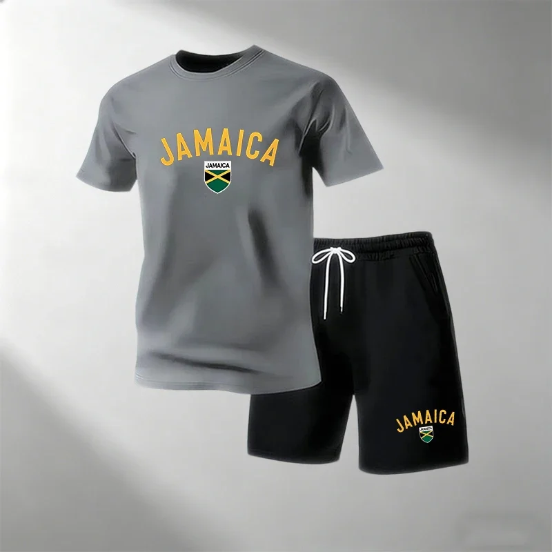 JAMAICA Summer Casual T-Shirts - Outdoor Sport Leisure ulasan dan harga