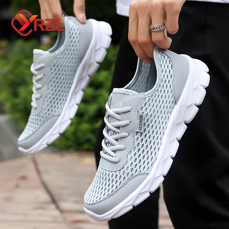 YRZL Tennis Shoes for Men Ligh - Outdoor Sport Lights ulasan dan harga
