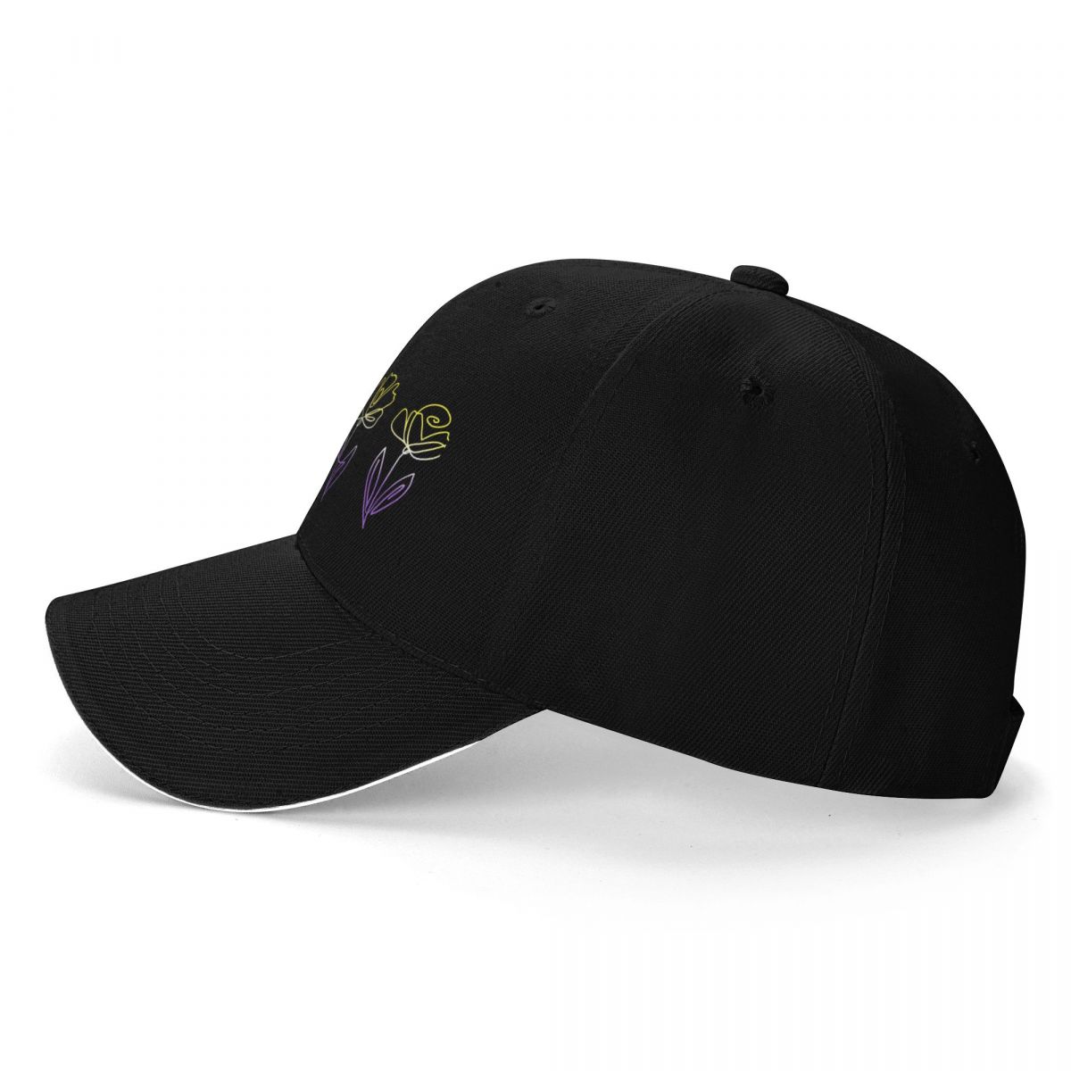 Subtle Nonbinary Pride Flowers - Outdoor Sport Drawing ulasan dan harga
