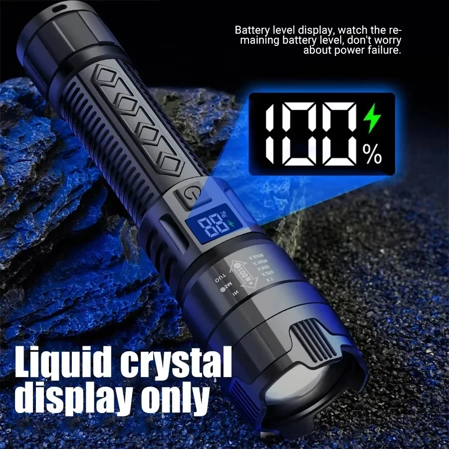Tactical LED Flashlight 2000LM - Outdoor Sport Lights ulasan dan harga