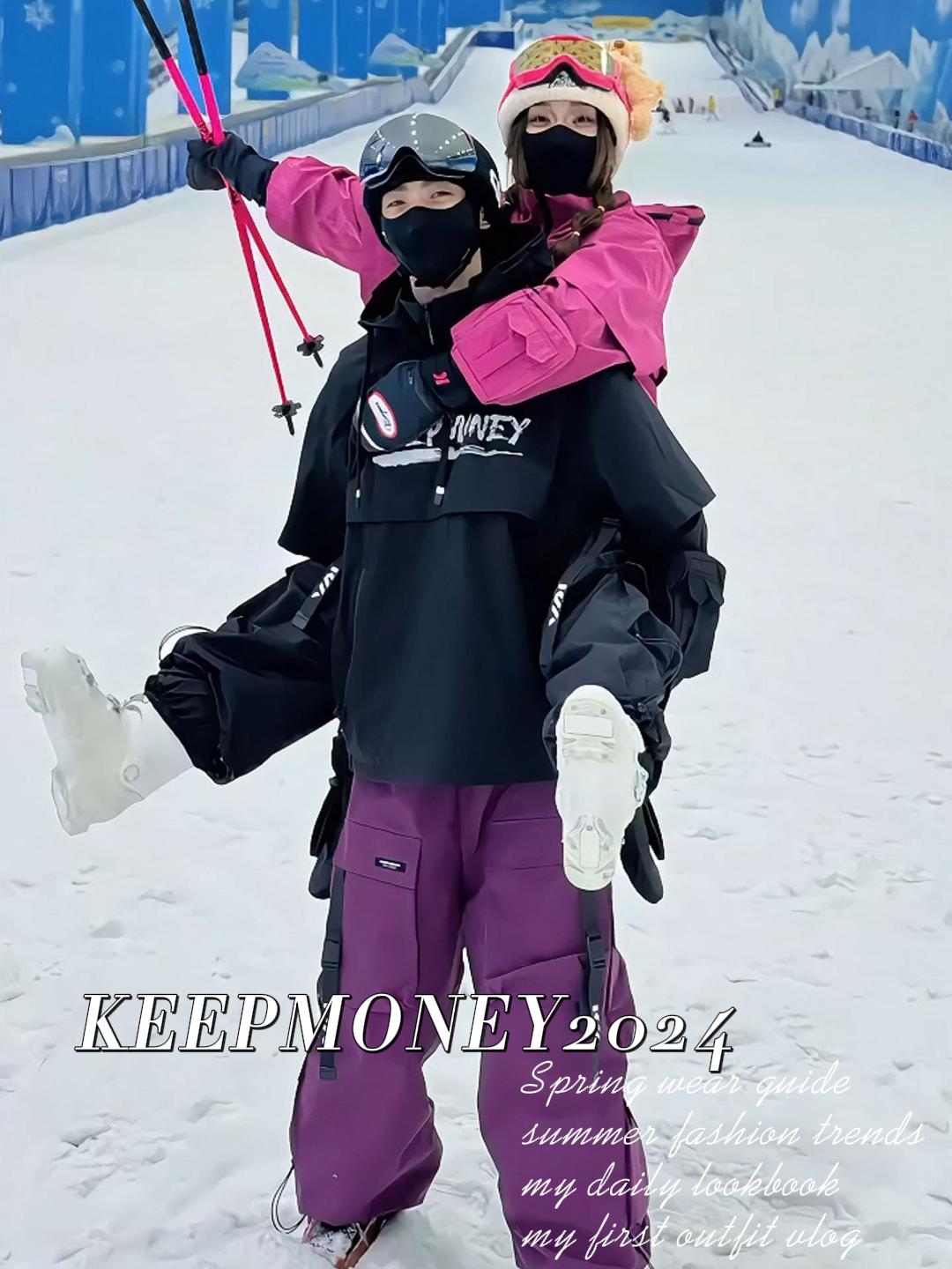 KEEPMONEY Ski Suit Set for Men - Outdoor Sport Winter Jacket ulasan dan harga