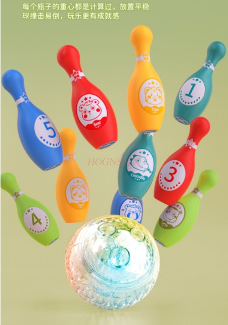 Bowling toys for children, lar - Indoor Sport And Outdoor Sports ulasan dan harga