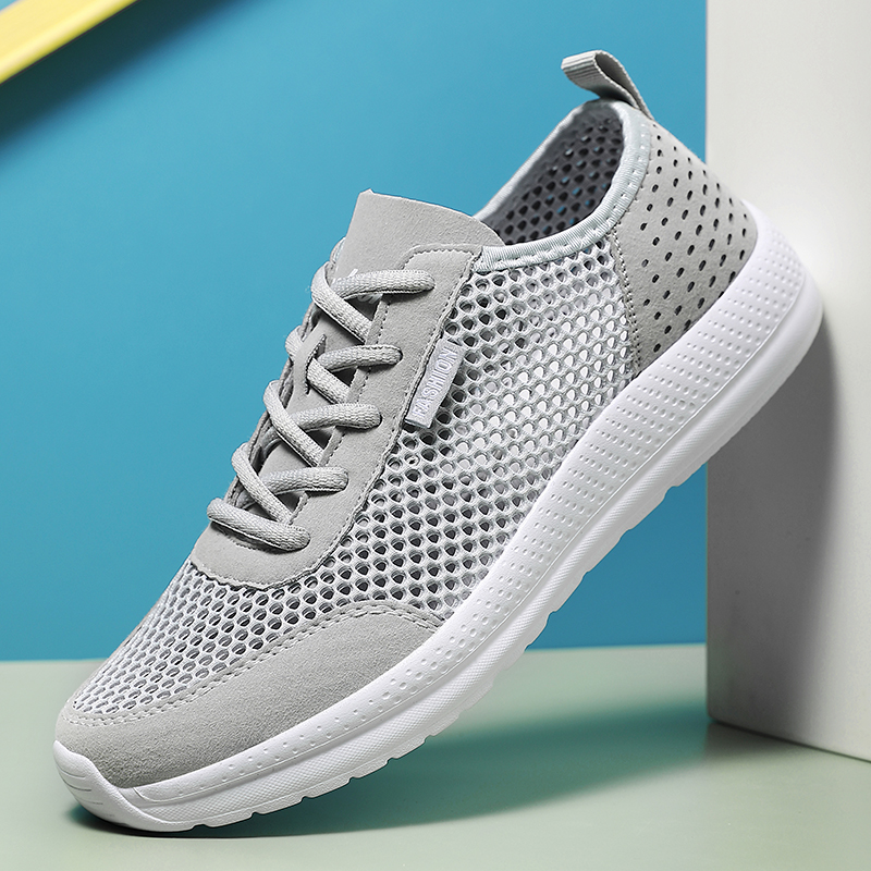 Men Soft Sport Shoes Breathabl - Outdoor Sport Lights ulasan dan harga