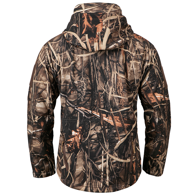 Men's Silent Soft Shell Camouf - Outdoor Sport Winter Jacket ulasan dan harga