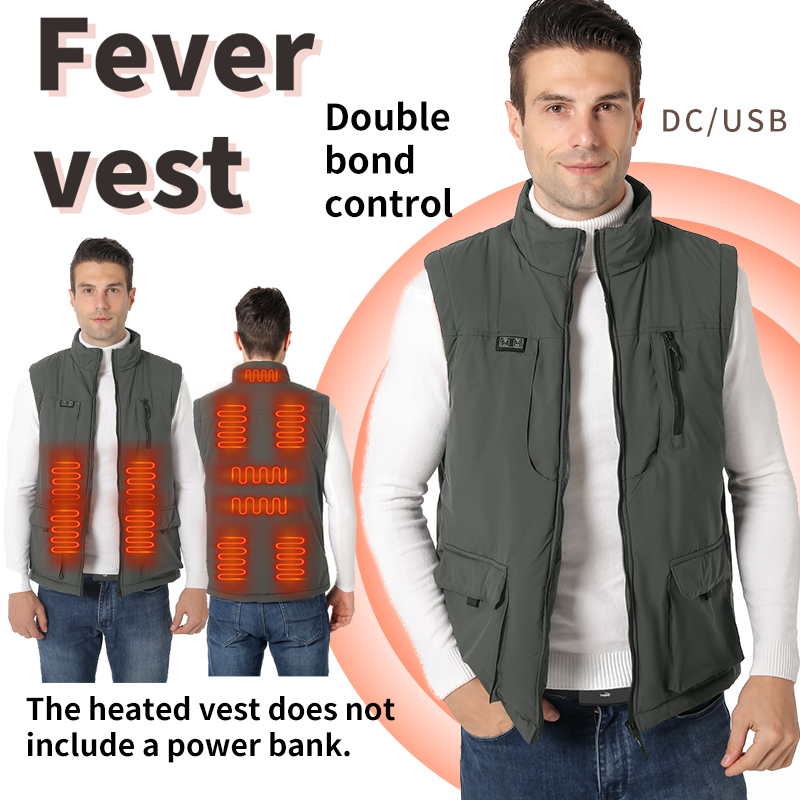 Smart 11-Zone Heated Vest for  - Outdoor Sport Winter Jacket ulasan dan harga