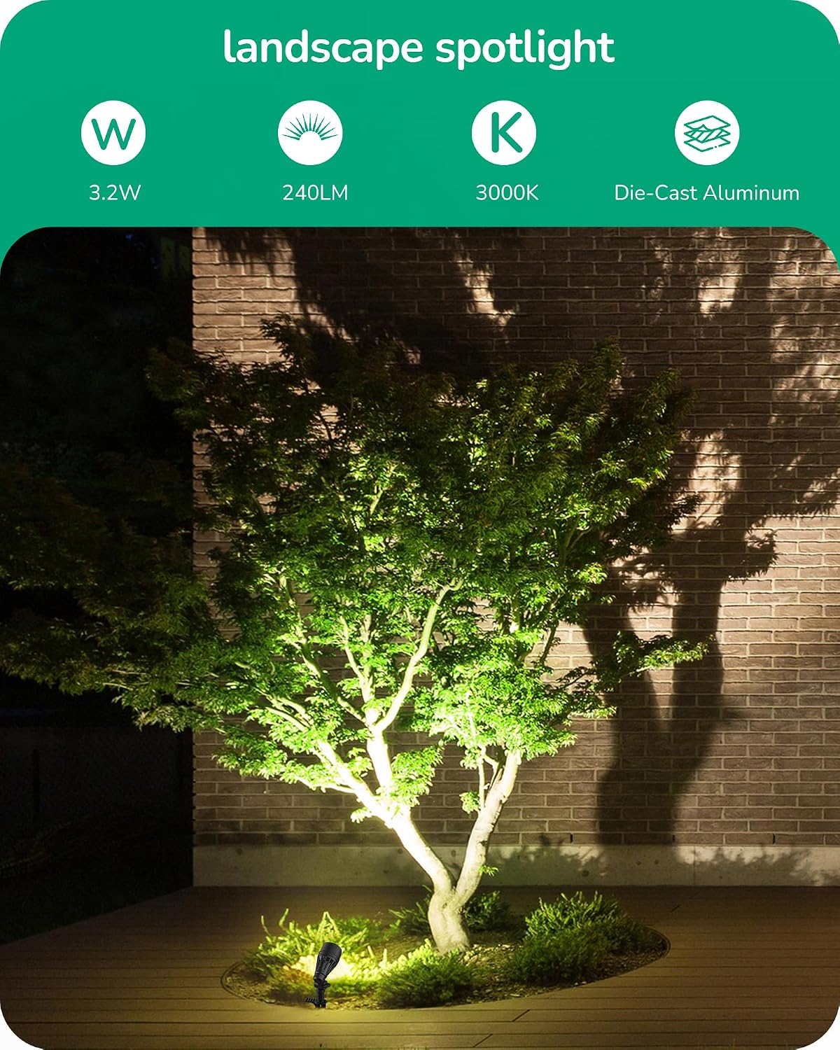 Low Voltage Spotlight Aluminum - Outdoor Spotlight ulasan dan harga