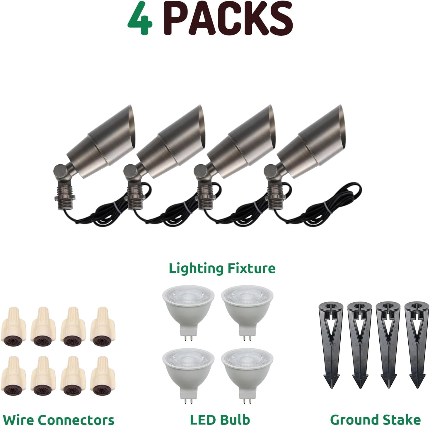 Solid Brass Landscape LED Spot - Outdoor Spotlight ulasan dan harga