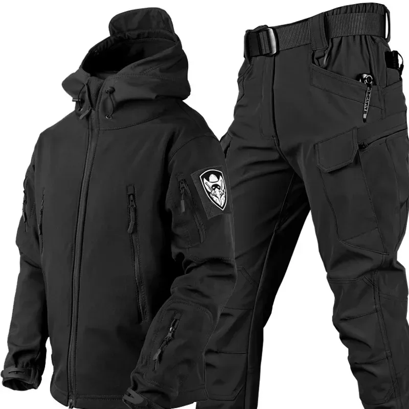 2026 Tactical Jacket + Pants S - Outdoor Sport Waterproof Pants ulasan dan harga