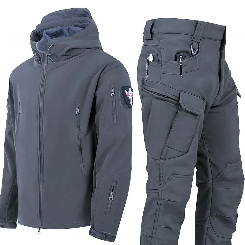 2026 Tactical Jacket + Pants S - Outdoor Sport Waterproof Pants ulasan dan harga