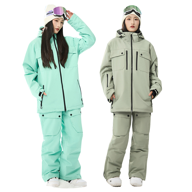 Winter Hooded Jacket Pants Wom - Outdoor Sport Waterproof Pants ulasan dan harga
