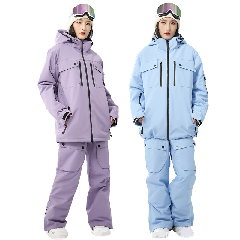 Winter Hooded Jacket Pants Wom - Outdoor Sport Waterproof Pants ulasan dan harga