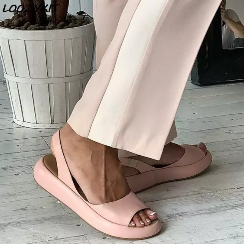 Flat Sandal Slipper Woman Clou - Outdoor Sport Leisure ulasan dan harga