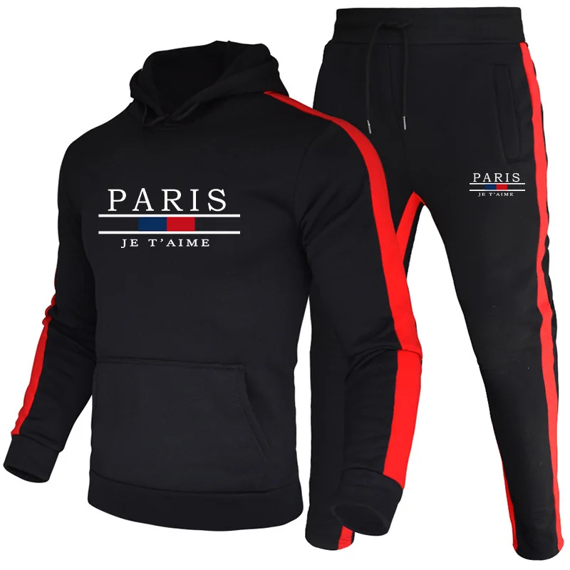 Men's Tracksuit Printing Casua - Outdoor Sports Outfit ulasan dan harga
