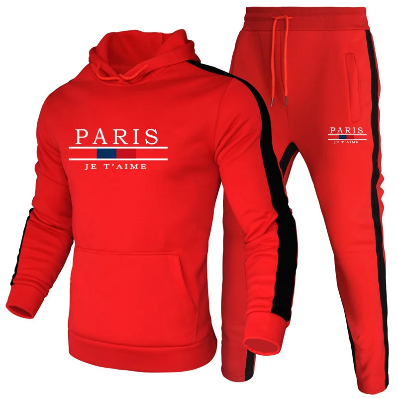 Men's Tracksuit Printing Casua - Outdoor Sports Outfit ulasan dan harga
