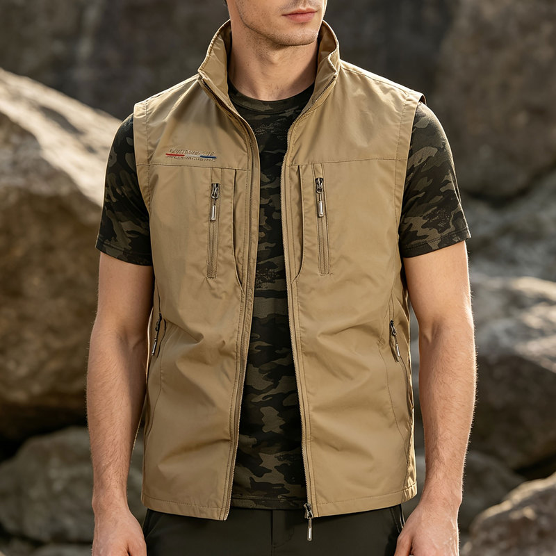 Men's Vest Jacket Running Jack - Outdoor Sport Winter Jacket ulasan dan harga