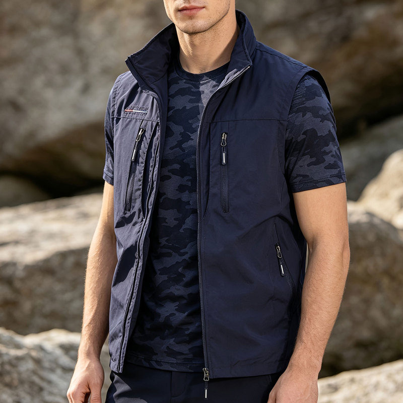 Men's Vest Jacket Running Jack - Outdoor Sport Winter Jacket ulasan dan harga